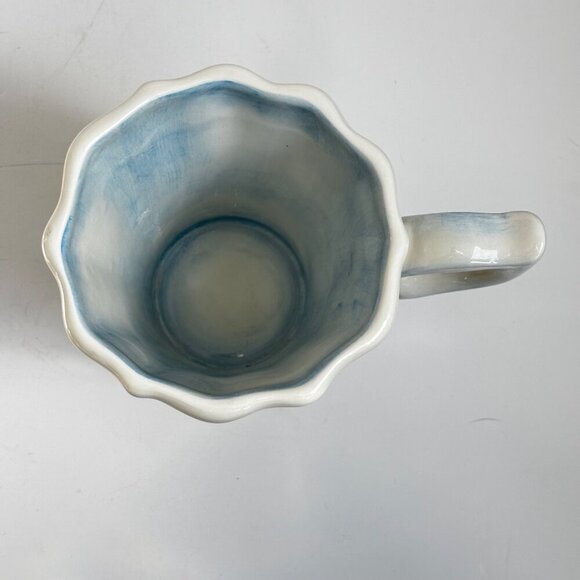 Ma Maison by TableTops Unlimited Coffee Mug Hand Painted Dario Farrucci 5.5" - Picture 5 of 9